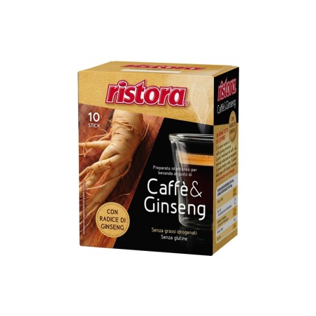 PREPARATO CAFFE & GINSENG RISTORA 10PZ