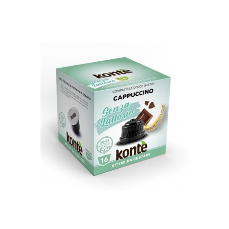 CAPPUCCINO SENZA LATTOSIO KONTE' DG 16PZ