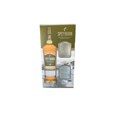 WHISKY SPEYBURN 10 ANNI CON BICCHIERI