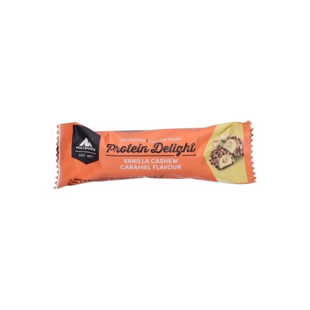 BARRETTA PROTEICA VANIGLIA E CARAMEL 35G