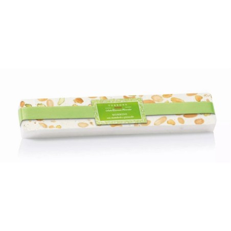 TORRONE CON MANDORLE E PISTACCHI 150GR