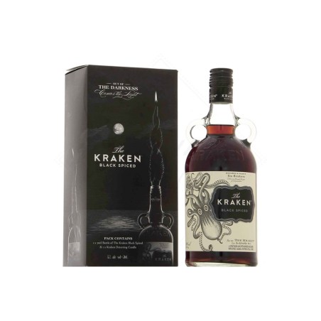 RUM KRAKEN ASTUCCIATO CON CANDELA 70CL