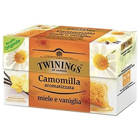 TWININGS CAMOMILLA MIELE E VANIGLIA